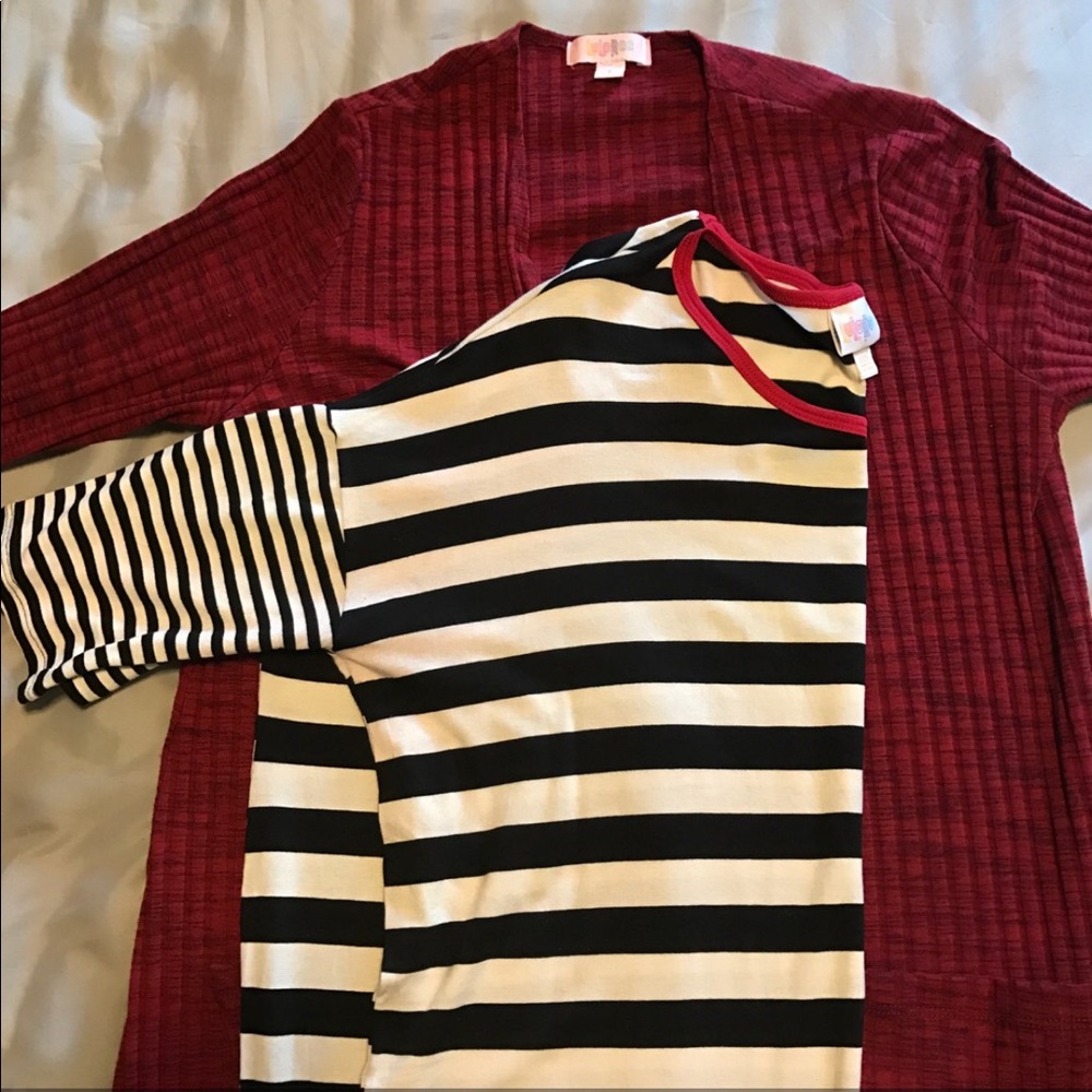 ❌❌SOLD❌❌Lularoe Sarah and Irma Outfit